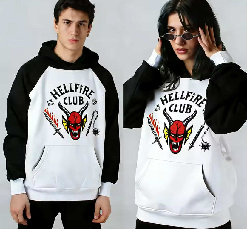 men's and women's hooded sweatshirts
