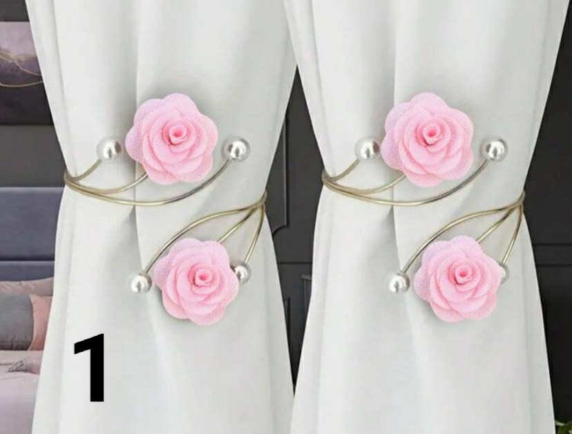 Curtain tie backs