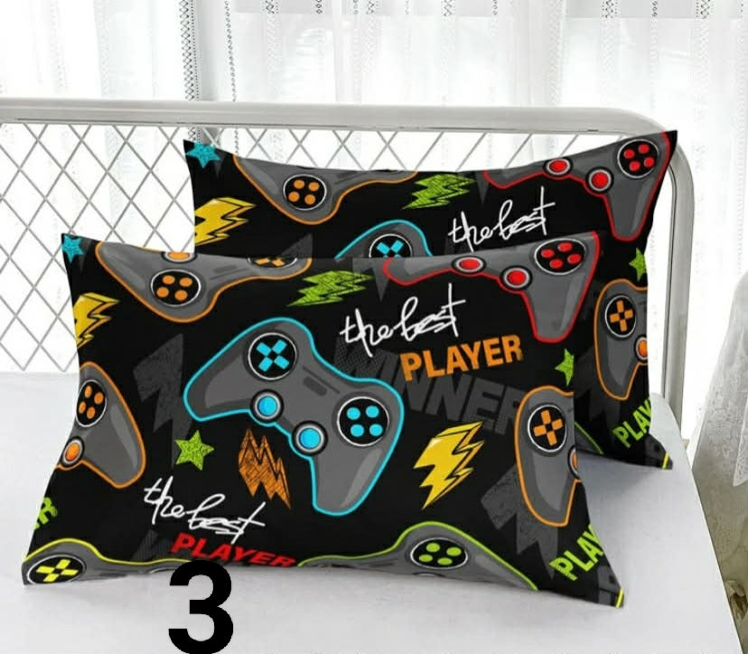 2 pcs Pattern Pillowcase Without Filler
