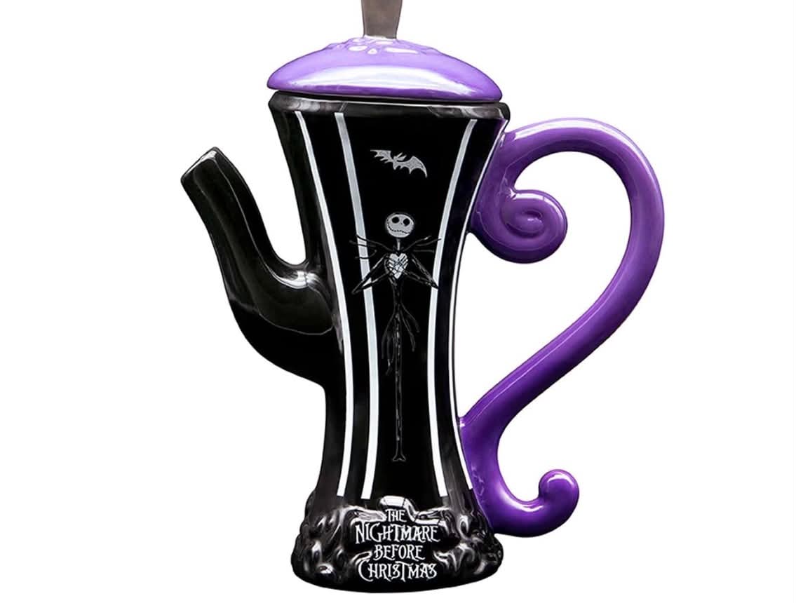 Nightmare Before Christmas Jack Skellington Ceramic Premium Teapot