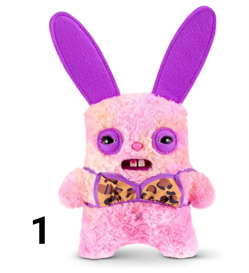 Fuggler Baddies Fuggs 9 Inch Plush Collectible Toy Funny Ugly Monster with signature teeth; soft & huggable collectible plush; for fans & collectors;