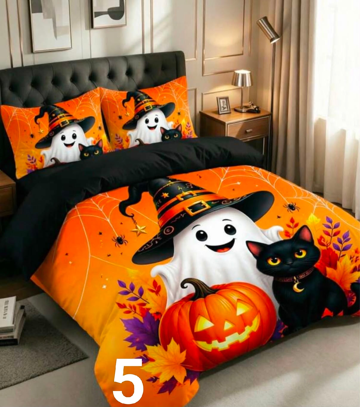 Halloween bedding