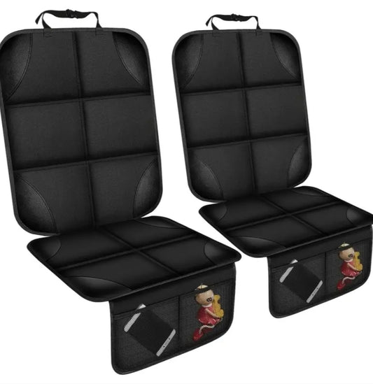 2 pcs Car Seat Cushions, Safety Seat Protection Cushion Cover with Sponge Padding, Machine Washable