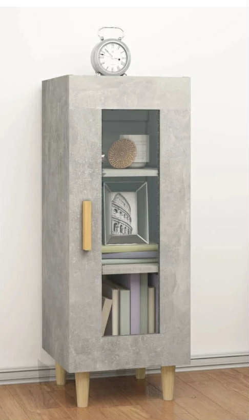 Modern Sideboard Storage Cabinet Display Highboard Unit Cupboard Engineered Wood