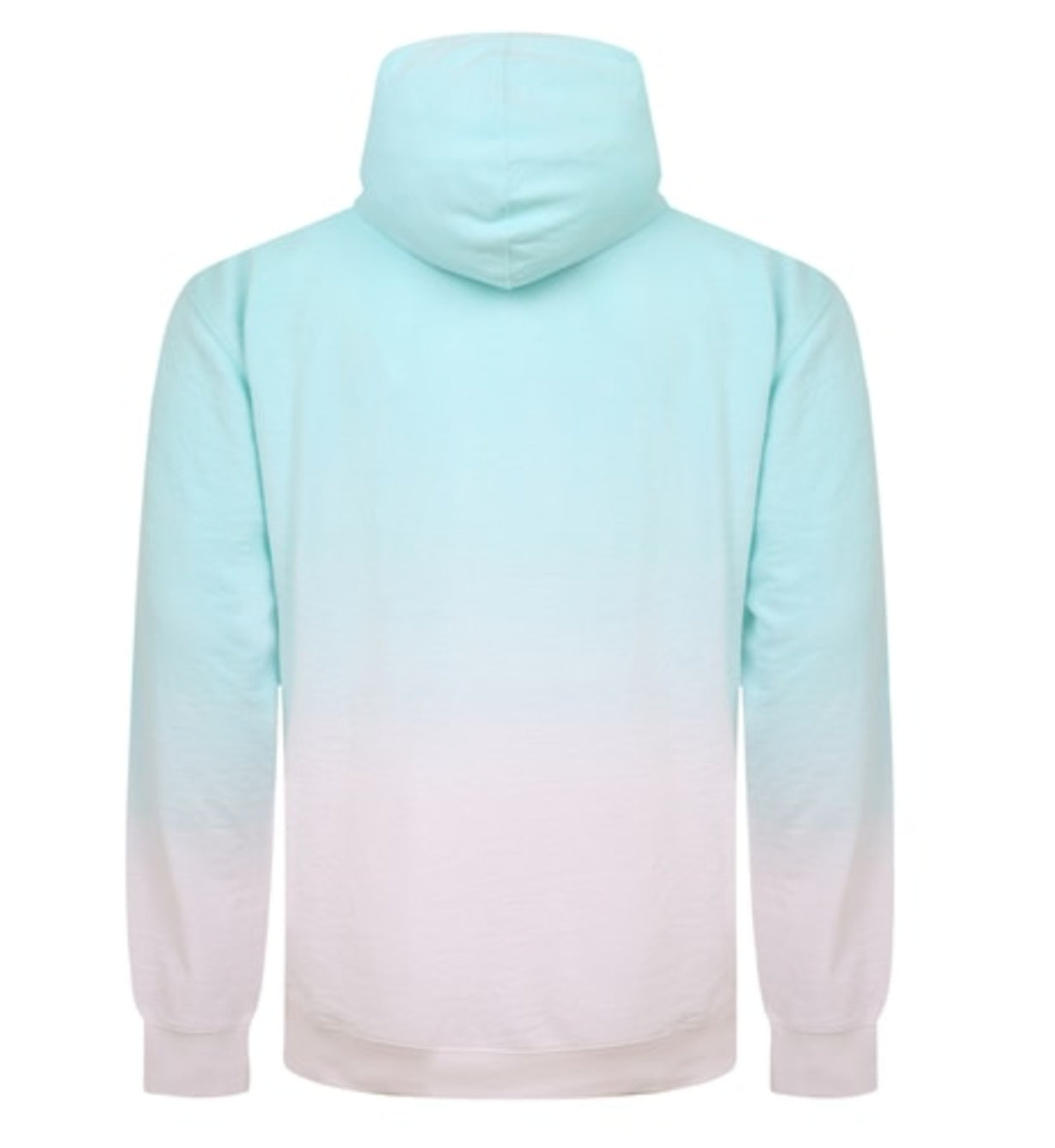 Ombre Pullover Hoody Turquoise