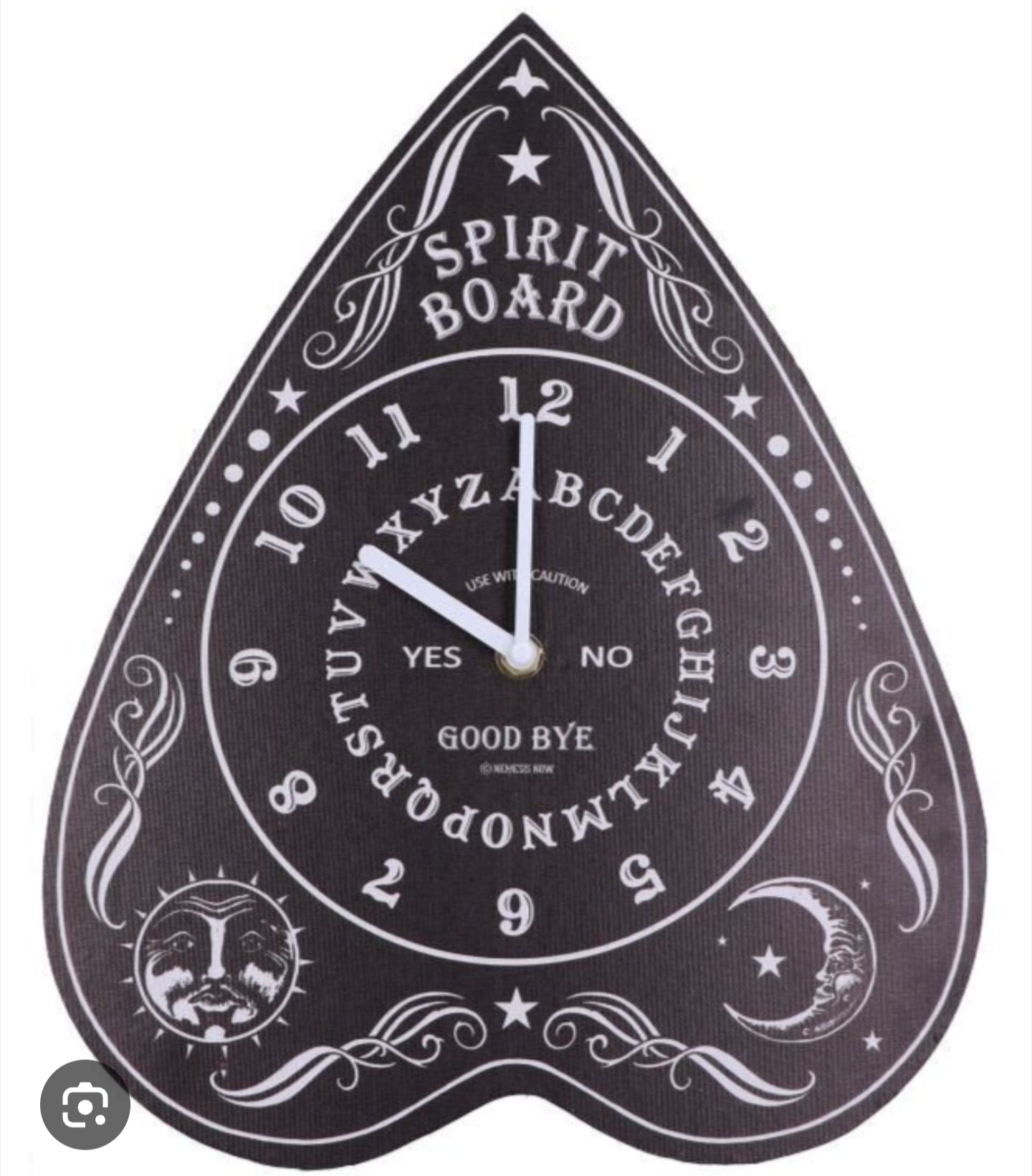 Spirit Board Clock 34cm