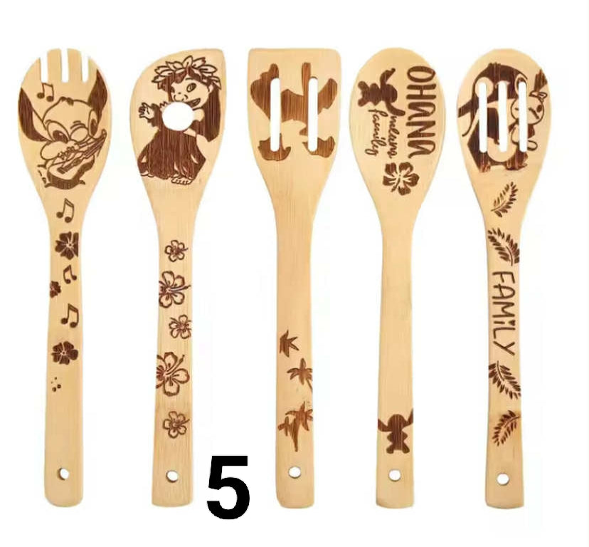 5pcs Disney Anime Mickey Mouse Spatula
