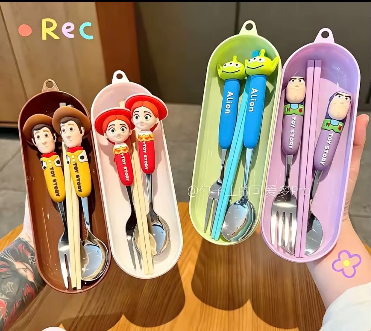 Toy Story 5 Spoon Fork Cutlery Set
