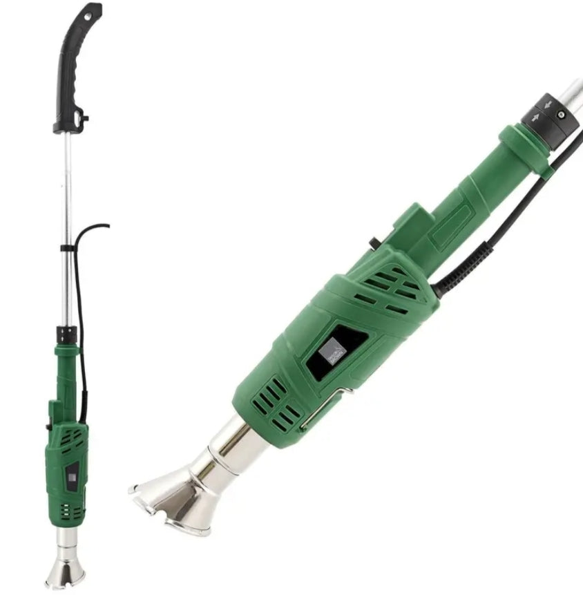 2000W Electric Weed Killer Burner Wand, Thermal Weeder Tool for Garden and Lawn Care, Patio and Driveway Weed Removal, Heats to 600 Degrees Celsius, Weed Control, Powerful Outdoor Weed Burner, Lightweight and Easy-to-Use, High-Temperature Weed Eliminator,