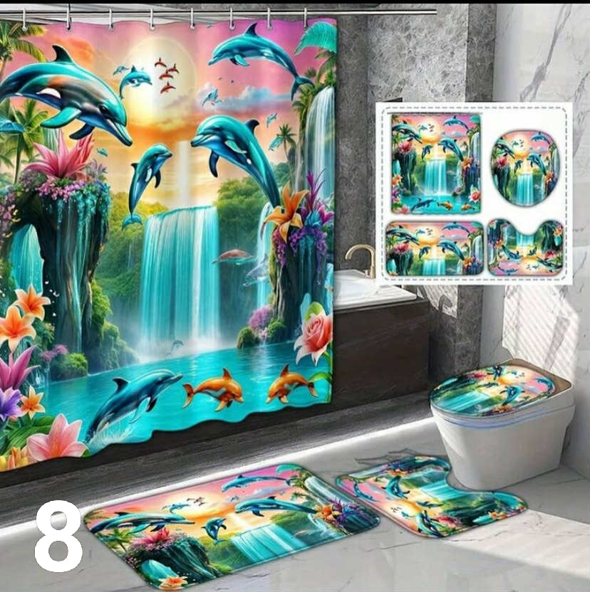 Bathroom set of 4