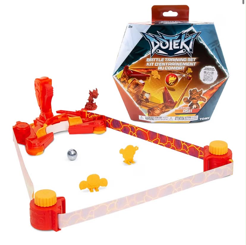 Battle Set Organika, Multiplayer Action Game for Kids with High-Speed Battle Controller, 4 Elemental Factions, Collectable Champions, Health Key, Custom Arena,