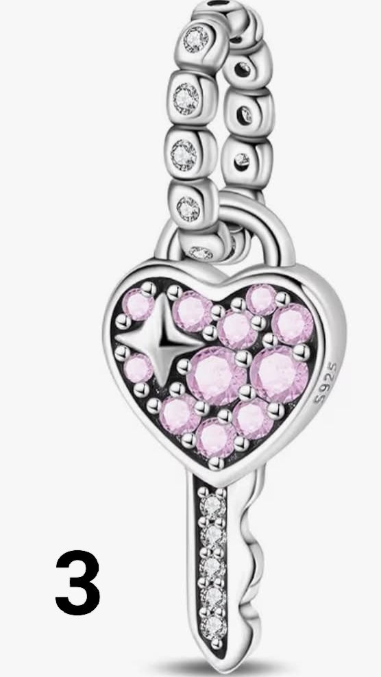 Sterling Silver Safety Chain Charms Bracelets Cute Jewellery Gifts Women