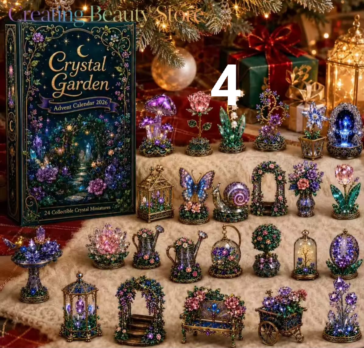 Magical Crystal Advent Collection 

Make the countdown to Christmas extra magical with these stunning 24-day crystal-style advent calendars.