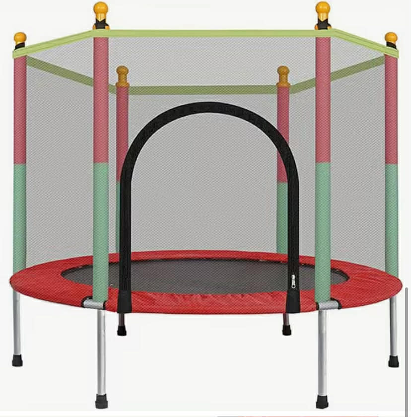 5 FT Trampoline With Safety Net Cover And Accessories Free Space Hopper