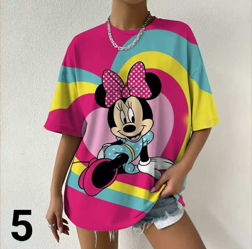 Disney Minnie and Mickey Love Theme T-shirt