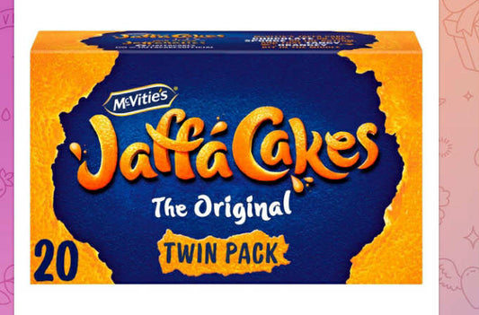 McVitie's Jaffa Cakes Original Chocolate Biscuits Twin Pack 2 x 10 Cakes, 220g