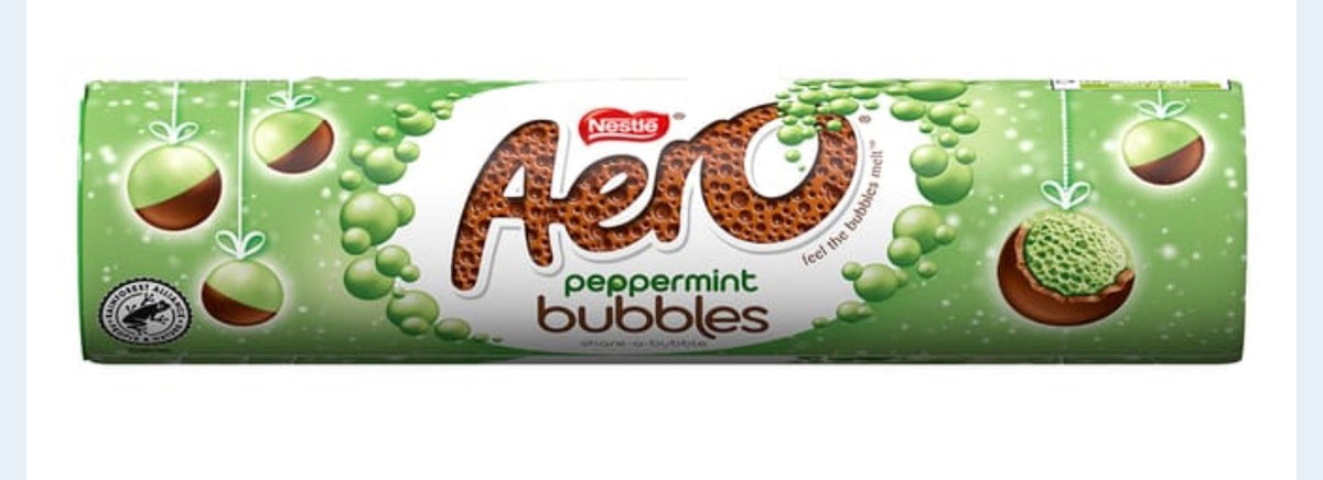 Aero Peppermint Bubbles and Fruit Pastilles 70g x 2