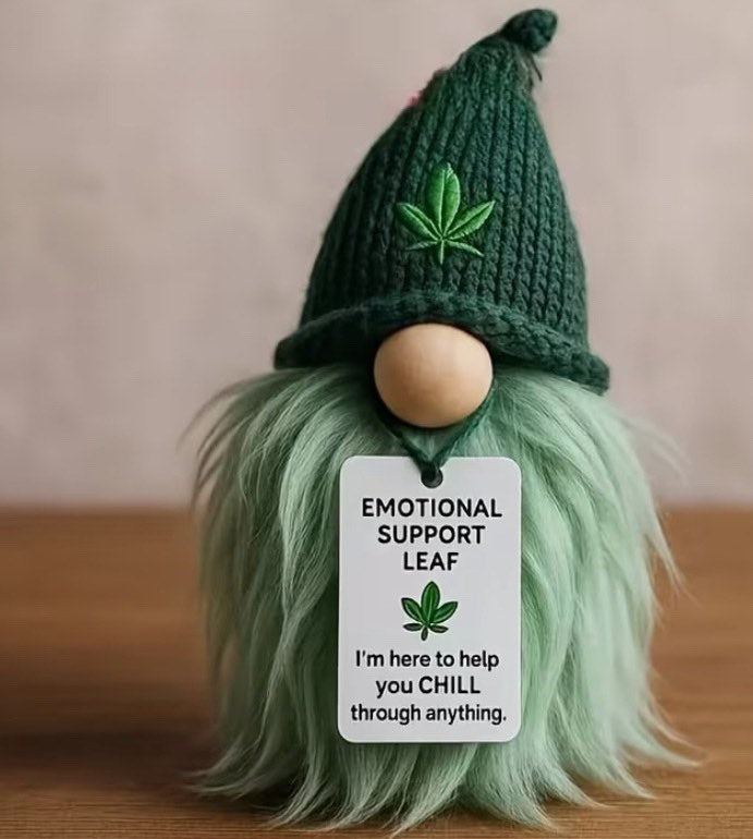 Fun Handmade MiniFun Handmade Mini Emotional Support Cactus Figurine  Tiny Companion Doll Ornament with Encouragement Card Perfect for Desk & Home Decor.