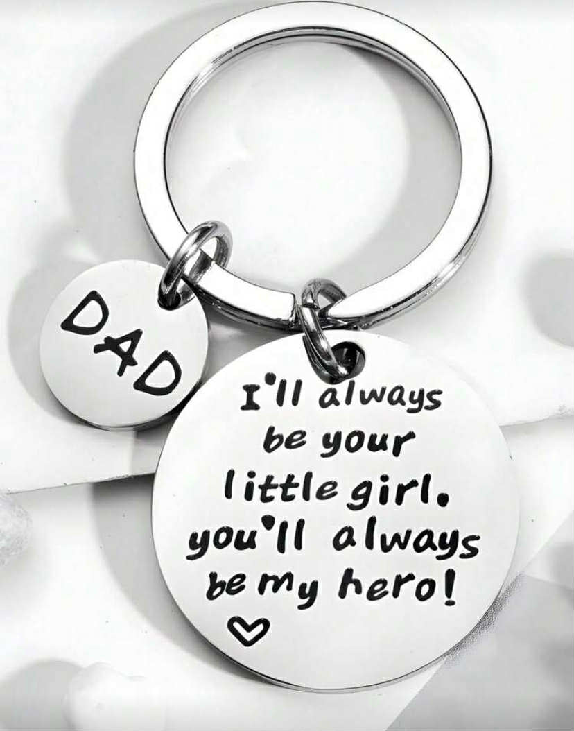 Dad ill always be your little girl, keyring