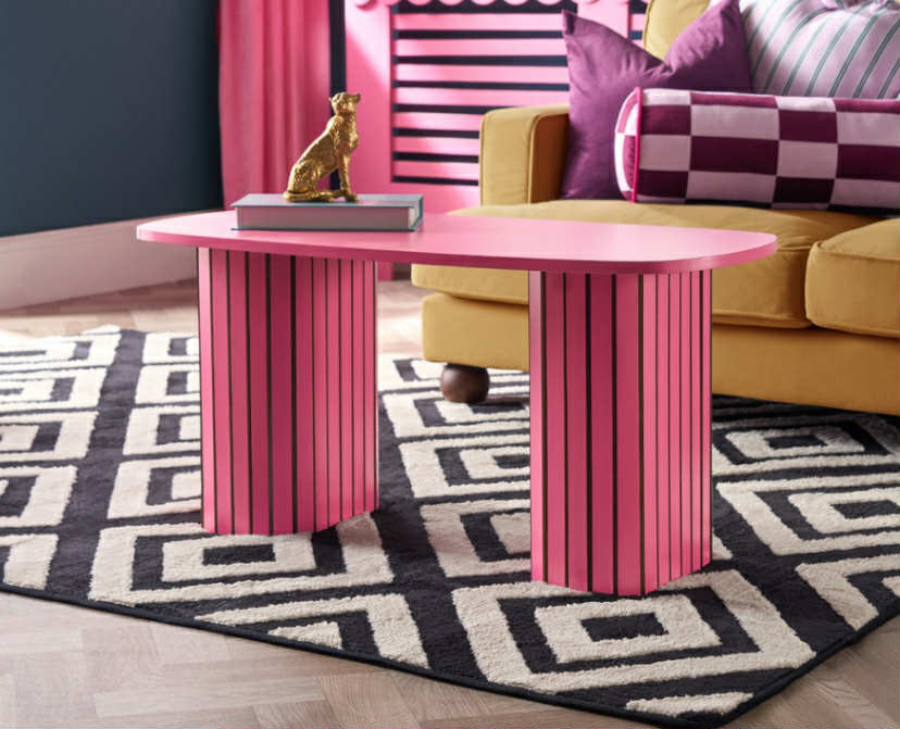Madison Ribbed Coffee Table