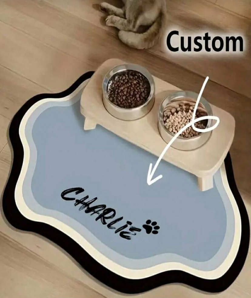 Personalized pet mat