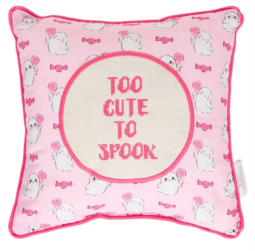 Halloween Slogan Cushion