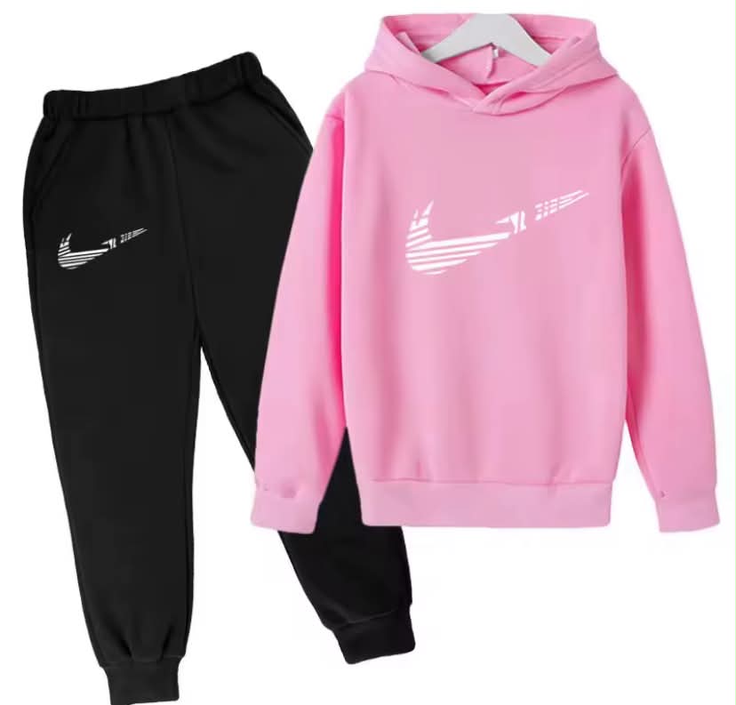 Children Hoodie Letters Sports Pullover
