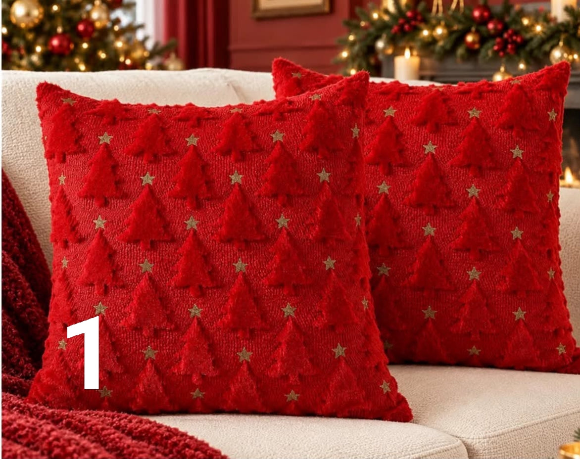 Christmas Pillow Covers, Christmas Cushion Cover 45×45cm,