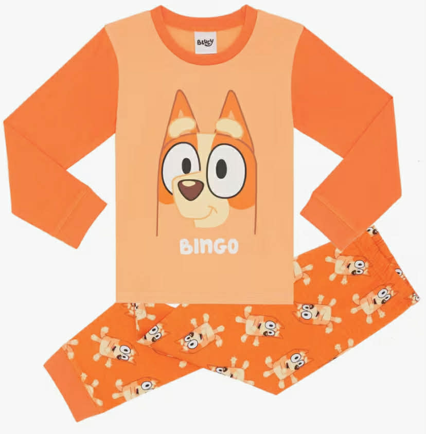 Bluey, Bingo, Chilli & Bandit 100% Combed Cotton