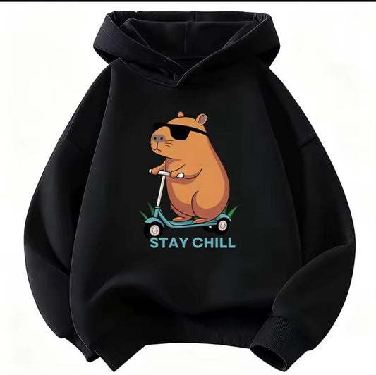 Funny Stylish Capybara Fashion Design Sweatshirt