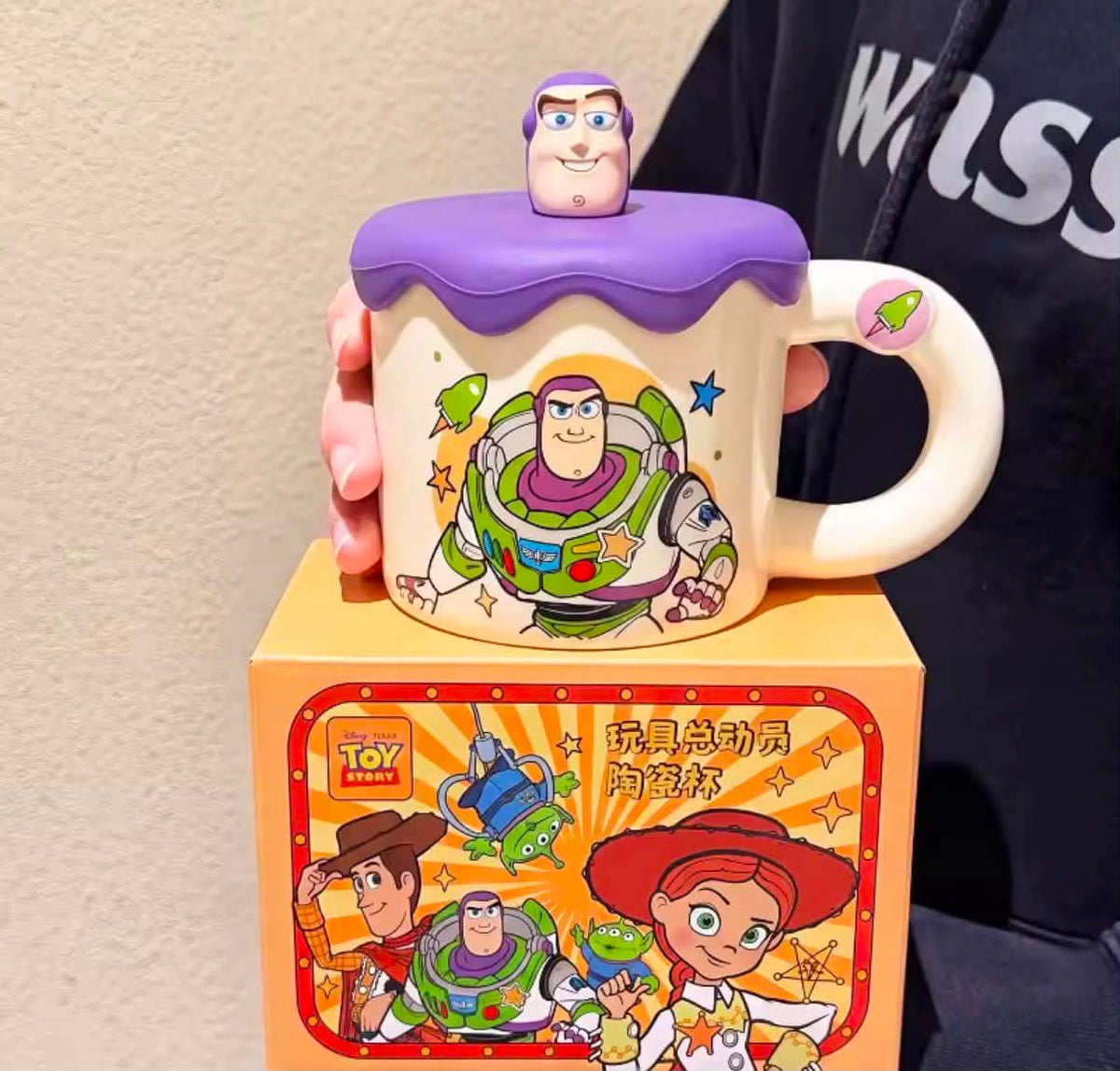 Anime Buzz Lightyear Woody Ceramic Coffee Mug