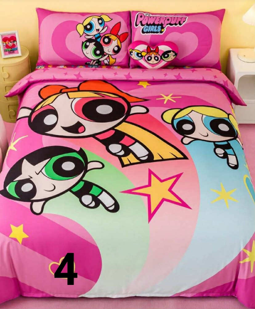 Girls single duvet set