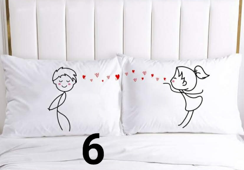 2 pcs Pattern Pillowcase Without Filler
