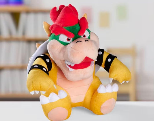 Super Mario Bowser 27cm Plush Soft Toy Villain Character Doll Gift for Kids
