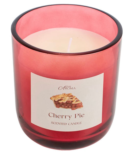 True Aroma Pumpkin Pie or Cherry Pie Scented Candle