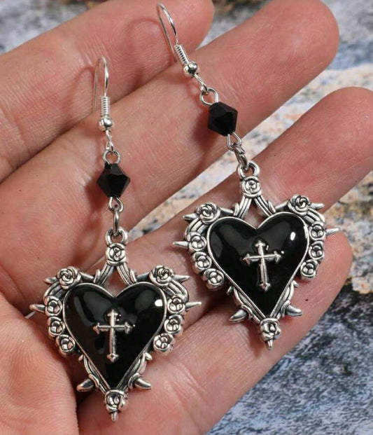 Heart earrings