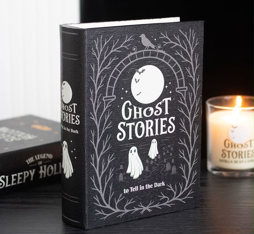 GHOST STORIES BOOK SHAPED STORAGE BOX