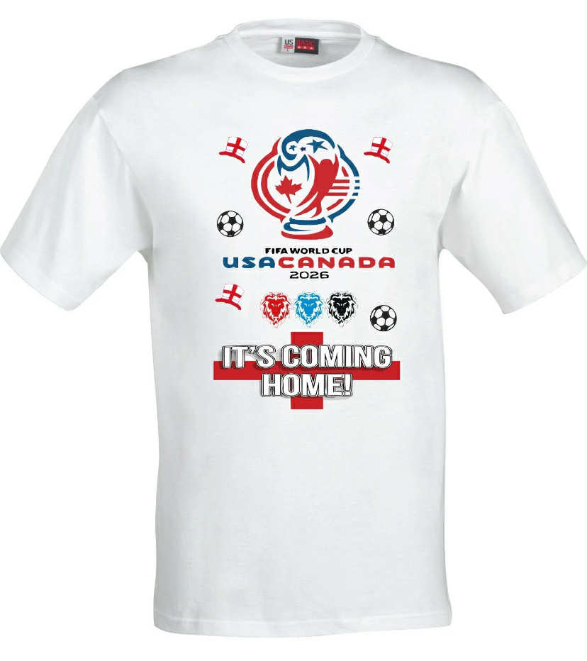 2026 FIFA WORLD CUP FOOTBALL SURPORTERS  D.T.F FULL COLOUR  T SHIRT