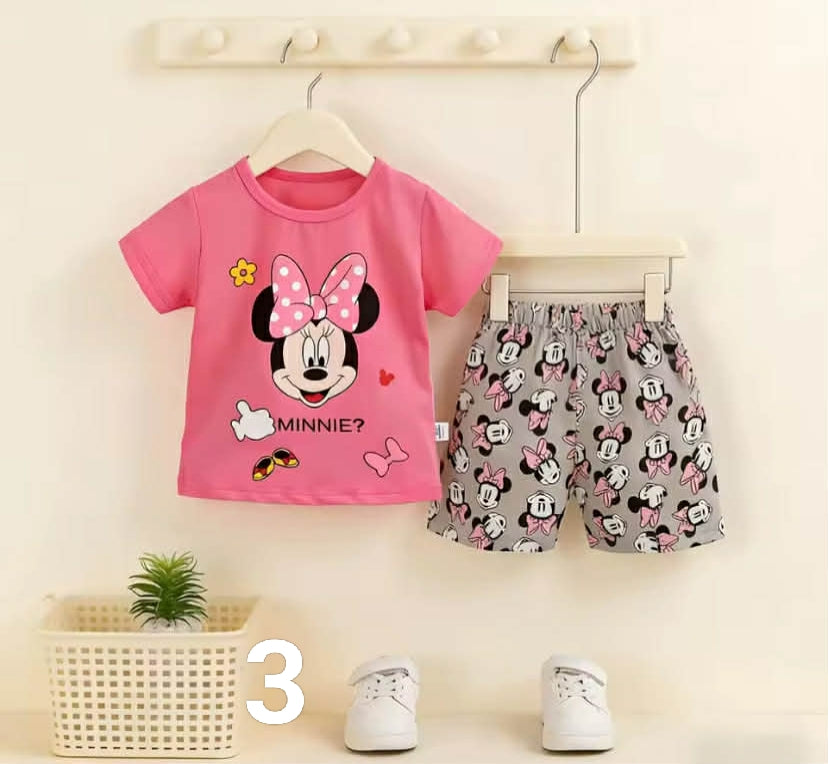 Baby Girl Summer Outfit Set