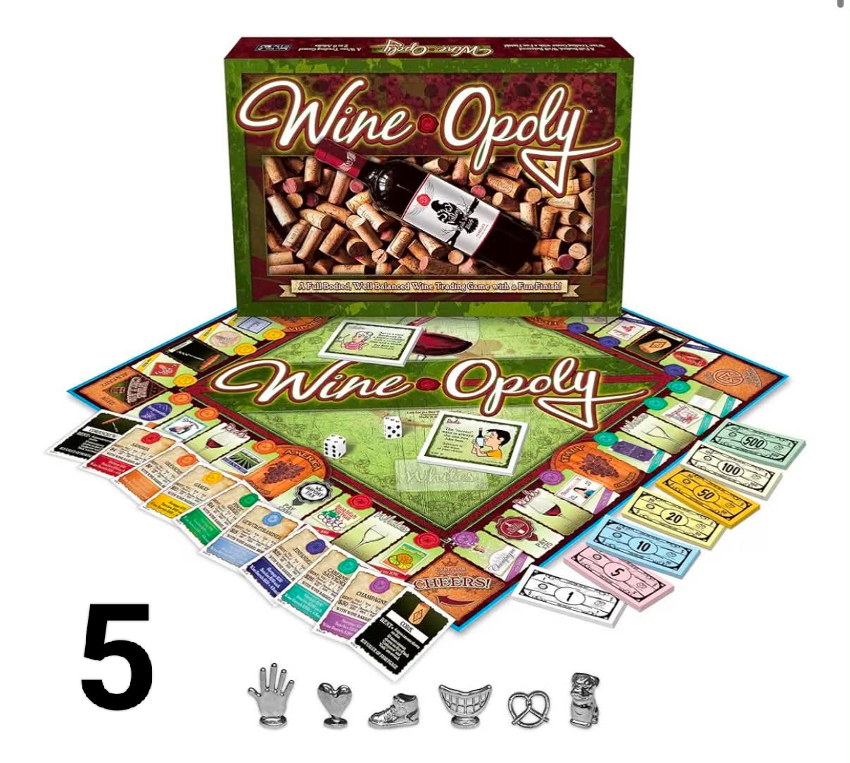 Property Trading Board Game - Game for Adults, Strategy Fun For 2 to 6 Players, 18+ - A Full Bodied Well Balanced