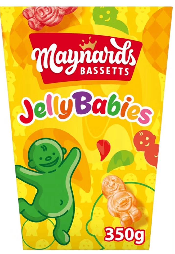 Maynards Bassetts Sweets, Fruity Flavours, 350 g