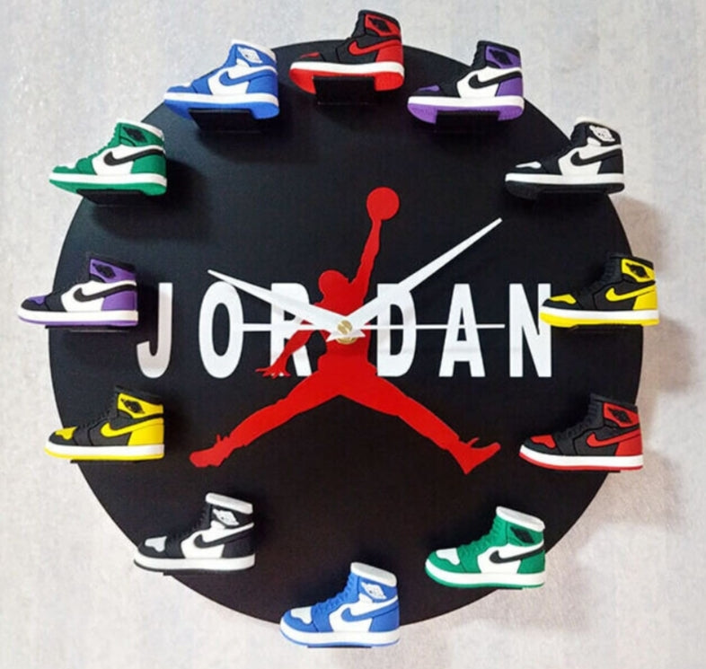Wall Clock , Dial Clock for Home Living Room Bedroom Office Cafe Bar Decor (JORDAN)