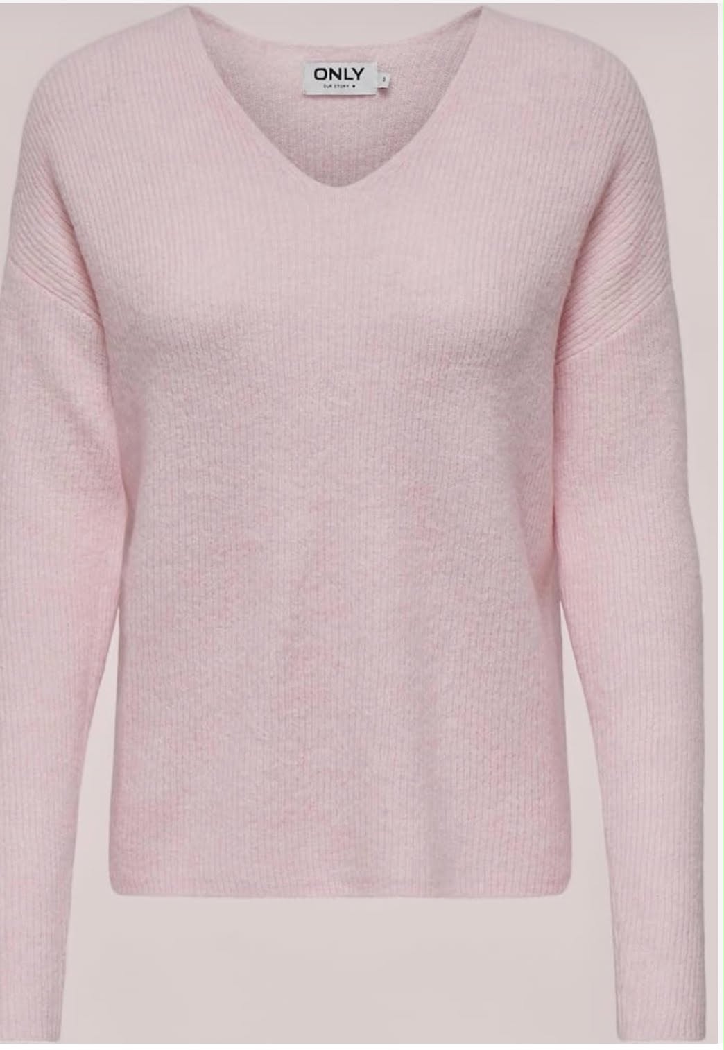 Women's Onlcamilla V-Neck  Pullover KNT Noos Sweater