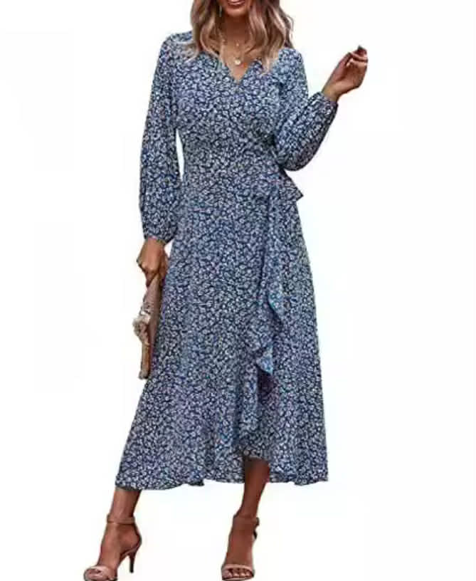 Spring/Summer Long Sleeve Dress