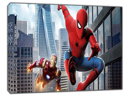 Kids Hero HOMECOMING PHOTO PRINT ON FRAMED CANVAS WALL ART 16’’ x 12’’ inch(40x 30 cm) -18mm depth