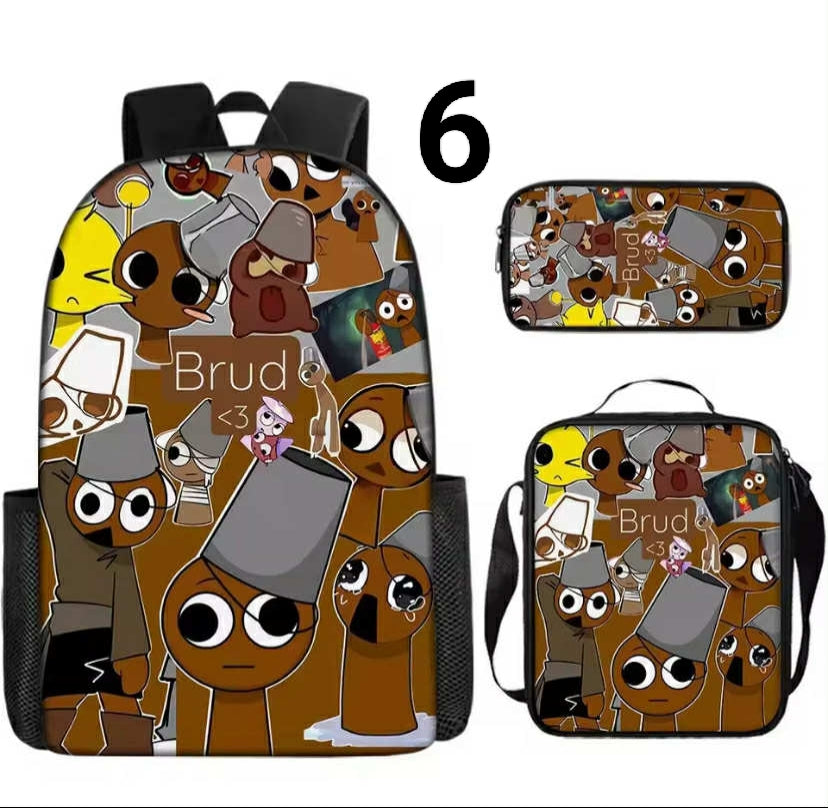 Sprunki Game Schoolbag