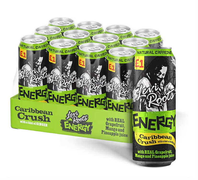 Levi Roots Caribbean Crush Energy Drink