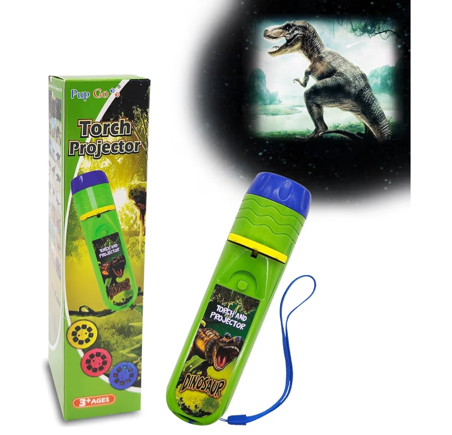 Pup Go  Torch and Projector
