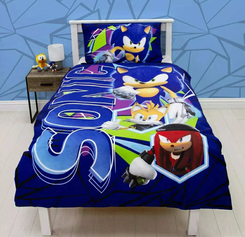 The Hedgehog Gaming Single Duvet Cover