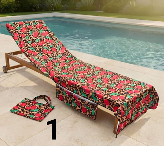 Print Beach Towel in a Bag